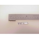 9167-2 -HO Drawbar pin, w/ 2mm threaded top, 6mm long pin - Pkg.1